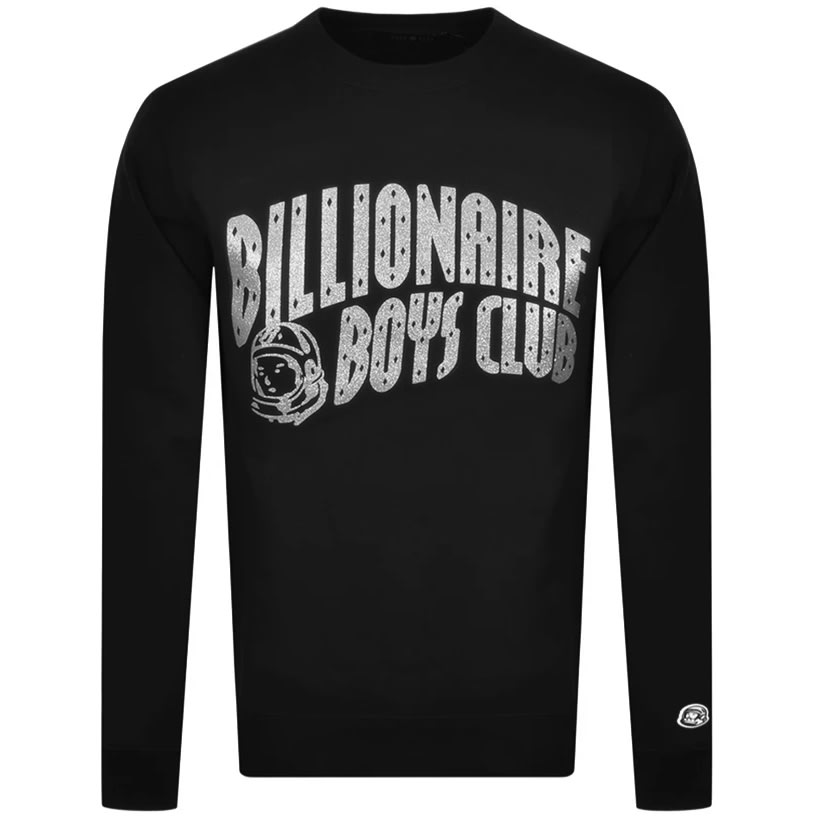 Alternative Image for ProductBillionaire Boys Glitter Sweatshirt Black Silver1